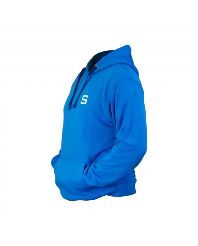 Sudadera de hombre SIVER con capucha talla M/L color azul