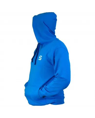 Sudadera de hombre SIVER con capucha talla M/L color azul