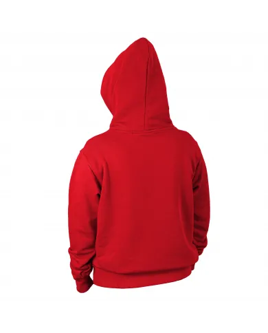 Sudadera de mujer SIVER con capucha talla XS/S color rojo