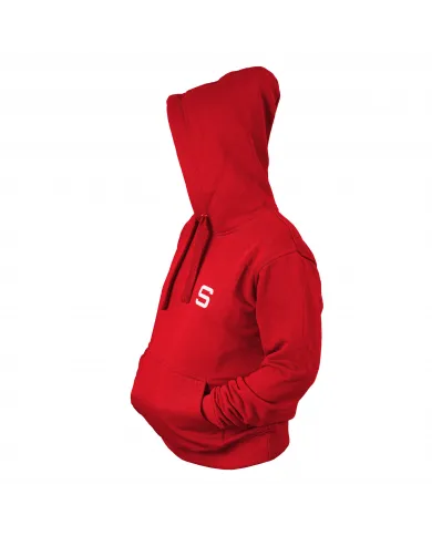 Sudadera de mujer SIVER con capucha talla XS/S color rojo