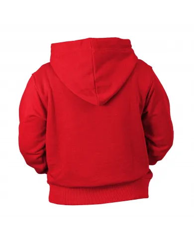 Sudadera de mujer SIVER con capucha talla M/L color rojo