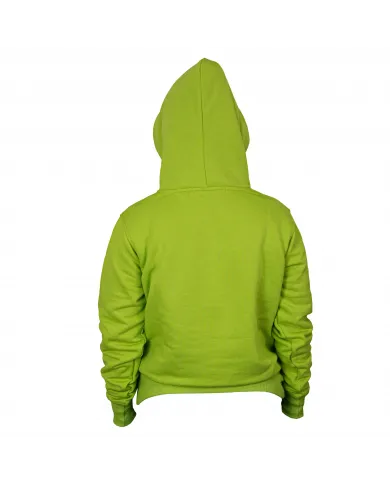 Sudadera de mujer SIVER con capucha talla XS/S color verde/limón