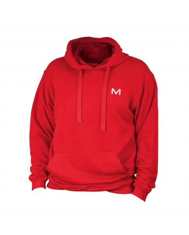 Sudadera con capucha para hombre MOTUS talla XL/XXL color rojo