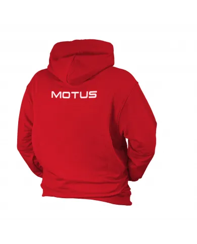 Sudadera con capucha para hombre MOTUS talla XL/XXL color rojo