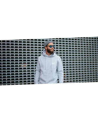 Sudadera con capucha MOTUS para hombre talla XL/XXL color gris