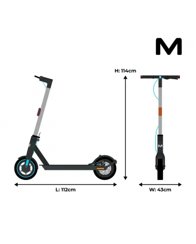 Patinete eléctrico Motus Scooty 10 LITE 2022