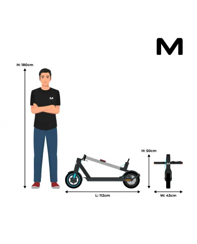 Patinete eléctrico Motus Scooty 10 LITE 2022