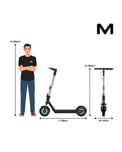 Patinete eléctrico Motus Scooty 10 Plus 2022
