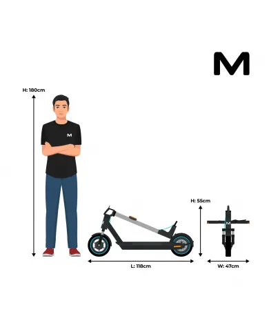 Patinete eléctrico Motus Scooty 10 Plus 2022