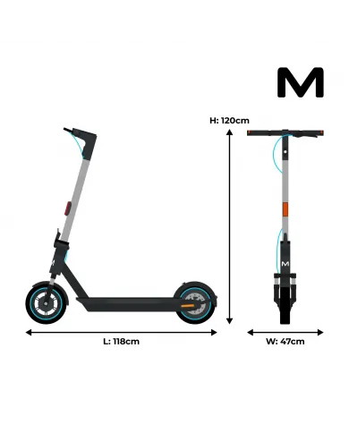 Patinete eléctrico Motus Scooty 10 Plus 2022