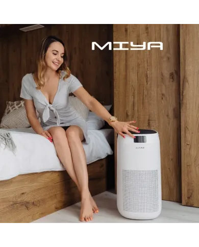 Purificador de aire Kiano Miya filtro preliminar, de carbón y HEPA 13 smart
