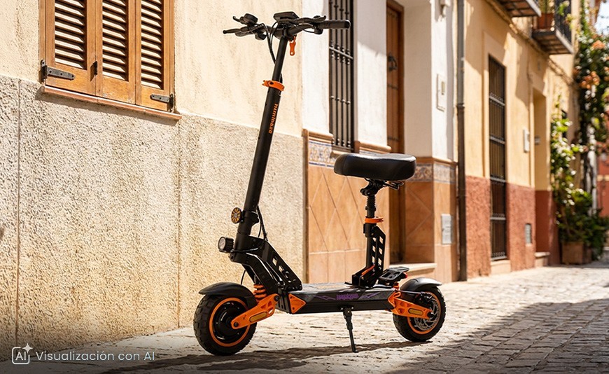 Patinetes eléctricos con asiento en España: qué permite la ley en 2026